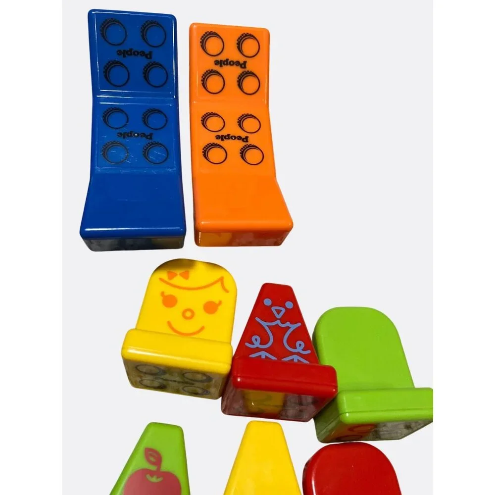 People Magnetic Building Blocks Set With Hexagon Pieces